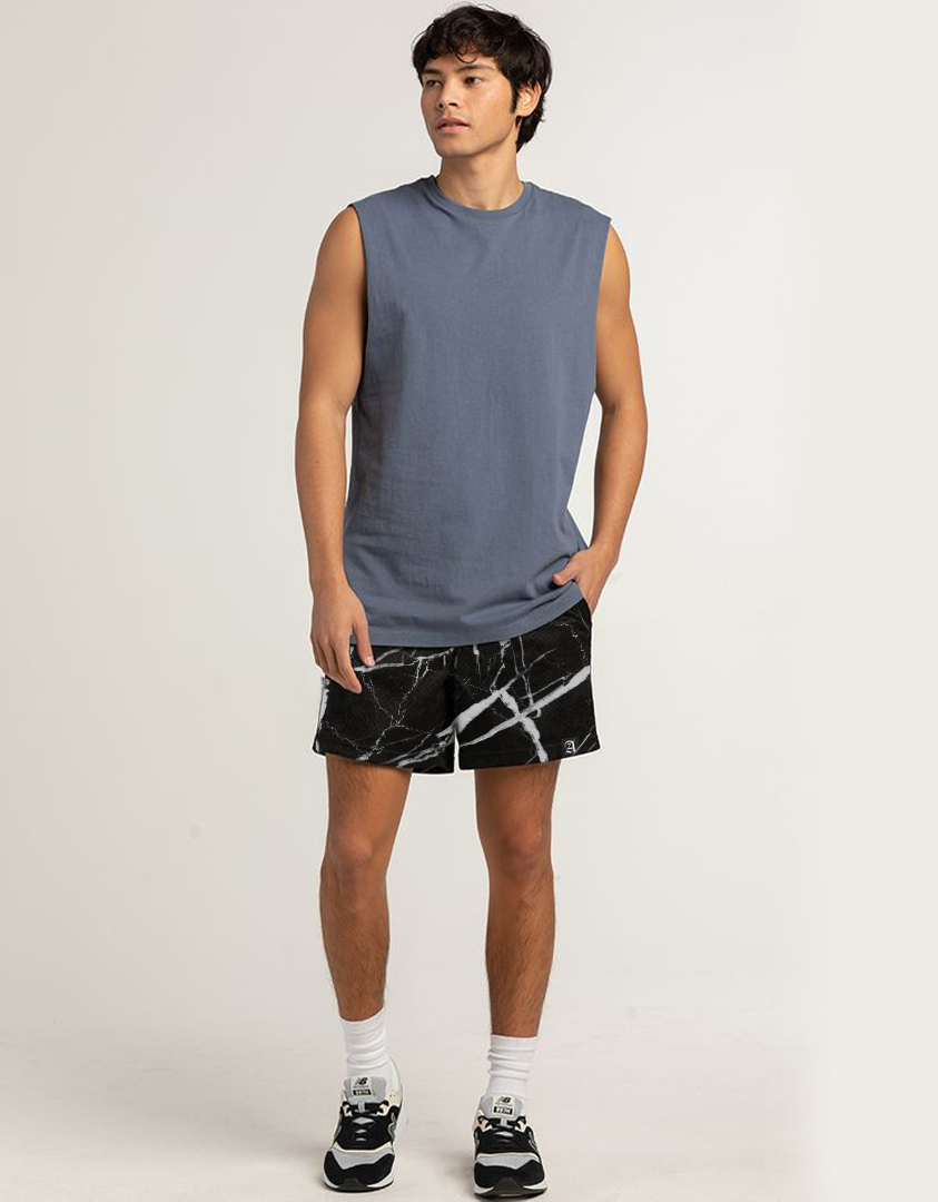 Marble Short - Black