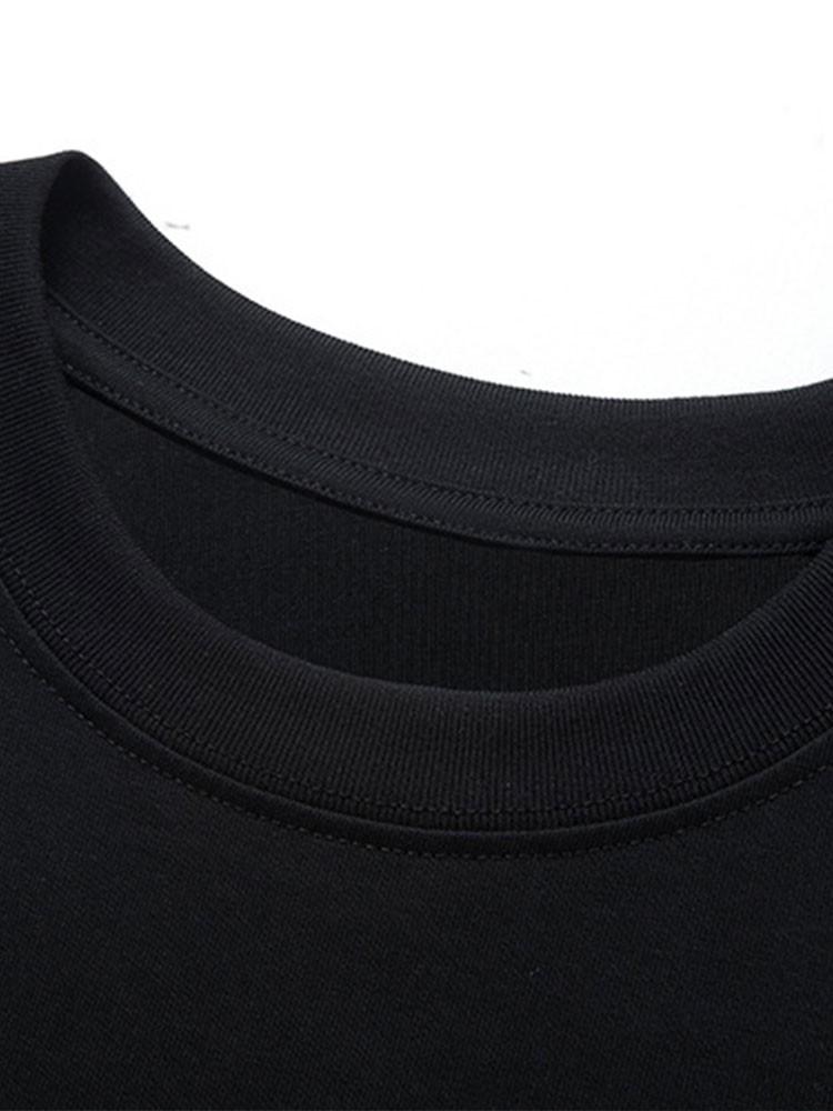 Rock Back Print Heavy Weight Oversize T-Shirt